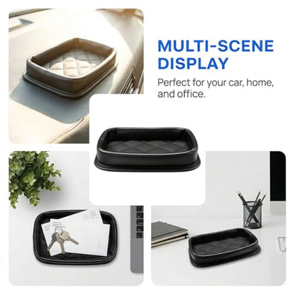Car Dashboard Storage Tray (Leather)