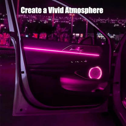 EL Wire Interior Car LED Lights (Pink / 5M/16.5FT)