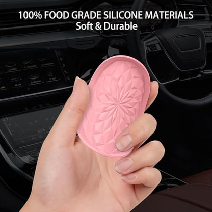Car Coasters for Cup Holders [4 Pack] (4pack-pink)