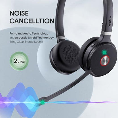 WH62 Stereo DECT Wireless Headset (WH62 Dual Teams)