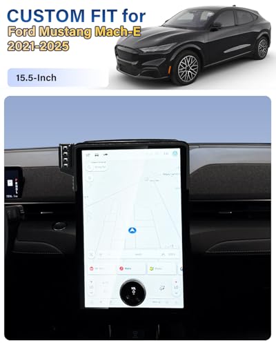 Magnetic Charger Phone Holder for Ford Mustang Mach (Magnetic Wireless Charger / Mustang Mach-E 2021-2025 (15.5 inch screen))