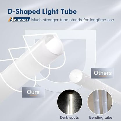 10 Pack 4FT LED Shop Light (Black)