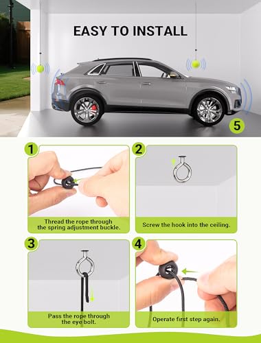 Garage Tennis Ball Parking Aid (2 Packs)