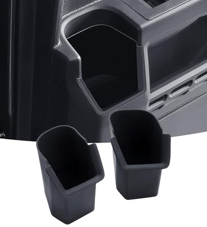 2PCS Rear Cup Holder Inserts for Toyota 4Runner 2026 2025 (Cup Holder for 2025-2026 4Runner, Rear)