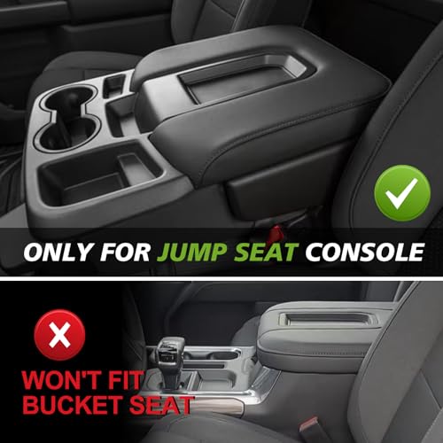 Armrest Cover for Silverado (1) 19-26 |Silverado & Sierra| Jump Seat, Regular)