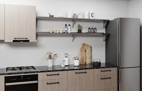 10 in. x 72 in. Stainless Steel Wall Mount Shelf (10 in. x 72 in.)