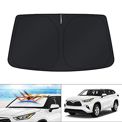 Windshield Sun Shade for 2020 (For | Toyota Highlander 2020-present)