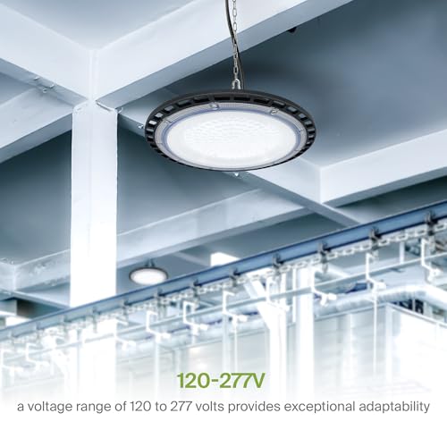 150W LED Low Bay Lighting (Black)
