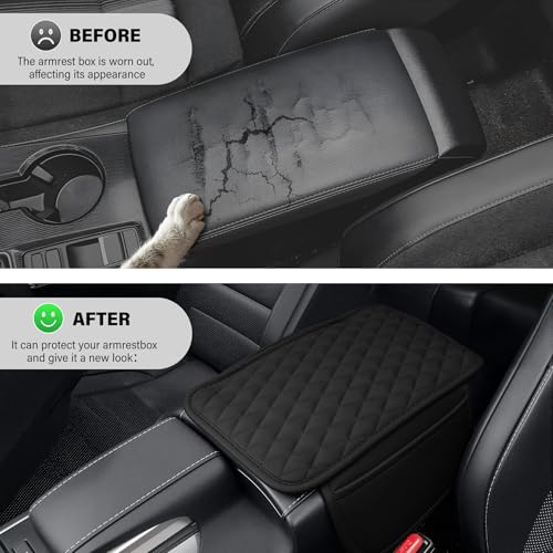 Car Center Console Cover (black)