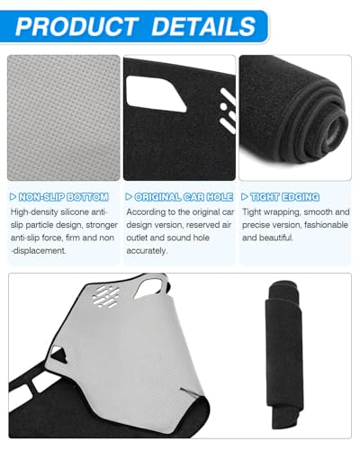 Dash Cover Fit for Chevrolet Chevy S10 Blazer (60*33(S10 Blazer/Sonoma 94-97))