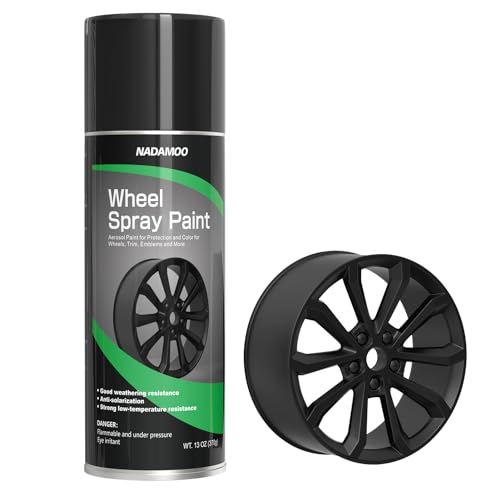 Black Spray Paint for Wheels (Matte Black / 13 Ounce (Pack of 1))