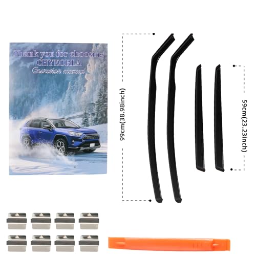 in Channel Rain Guards Fit for 2012 (Fit for 2012-2017 Focus)