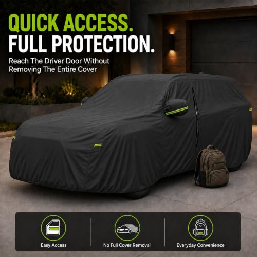 Car Cover for Toyota RAV4 (Black / Fit for Toyota RAV4)