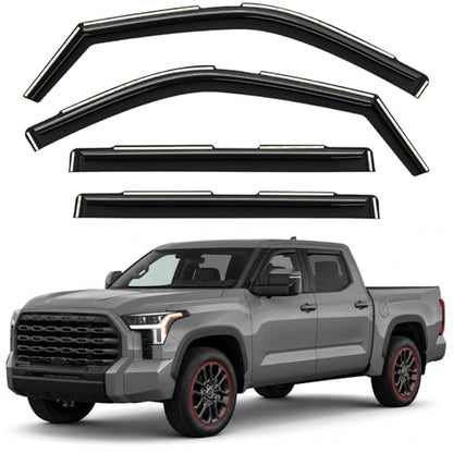 Window Deflectors Smoke Tinted In (For Tundra 22-26)