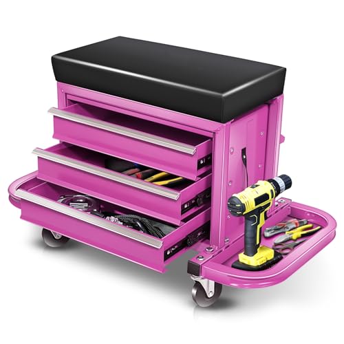 Mechanic Rolling Seat (Purple)