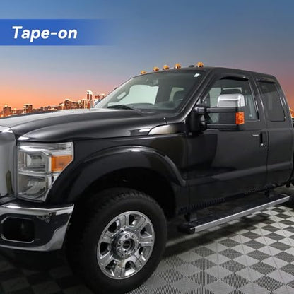 Window Visors Rain Guards for 1999 (1999-2016 F250-F450 supercab)