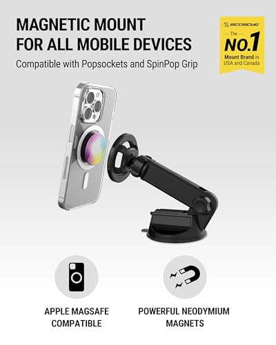 MagSafe Car Mount (Vent / Window / Dash Extendo Suction / 1 Pack)