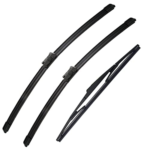 3Pcs Factory Windshield Wiper Blade for Mazda CX (24''+18''+14''(Front & Rear Oem Wipers))