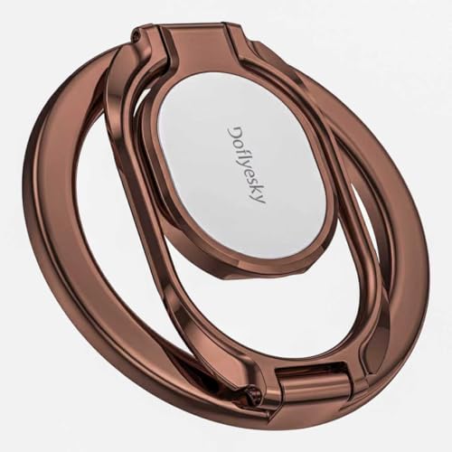 Magnetic Phone Ring Holder for Magsafe Phone Grip (Brown)