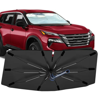 Windshield Sun Shade Umbrella for Nissan Rogue 2021 (for Nissan Rogue 2021-2026)