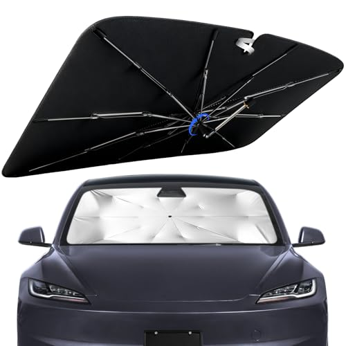 Windshield Sun Shade for Tesla Model 3 2018 (Fit for Tesla Model 3 2018-2026)