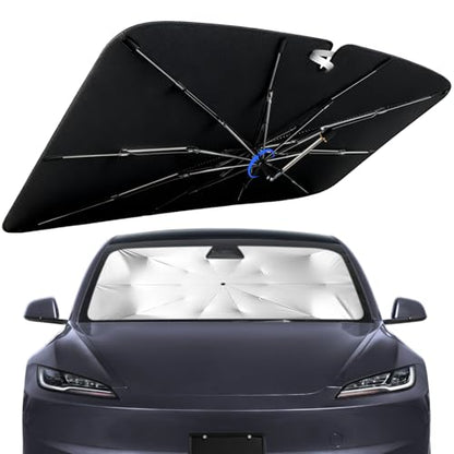 Windshield Sun Shade for Tesla Model 3 2018 (Fit for Tesla Model 3 2018-2026)