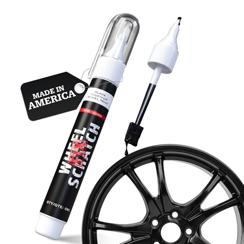 Gloss Black Rim Touch Up Paint (Black - Gloss - Touch-Up Pen)