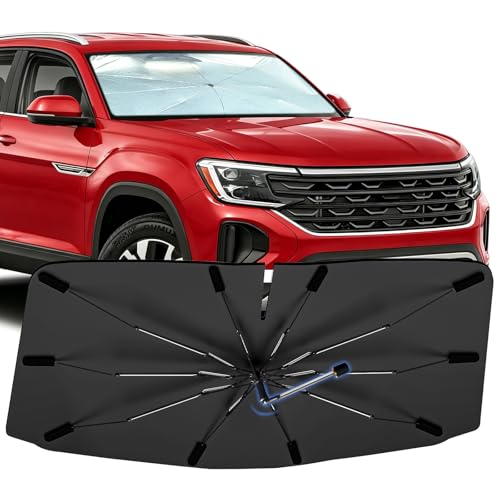 Windshield Sun Shade Umbrella for Volkswagen Atlas Cross Sport 2020 (for Volkswagen Atlas Cross Sport 2020–2026)