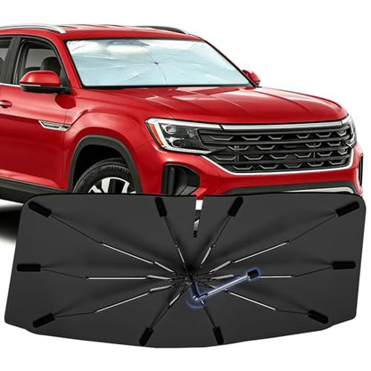 Windshield Sun Shade Umbrella for Volkswagen Atlas Cross Sport 2020 (for Volkswagen Atlas Cross Sport 2020–2026)
