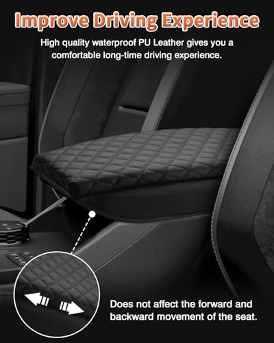 Center Console Cover for Ford Ranger 2024 2025 2026 Accessories (for 2024-2026 Ford Ranger)