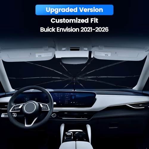 Windshield Sun Shade Umbrella for Buick Envision 2021 (For Buick Envision 2021+)