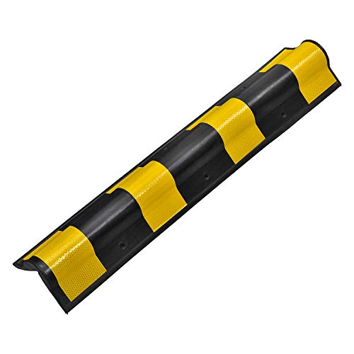 Rubber Corner Guard 31" Parking Garage Columns (Rounded)