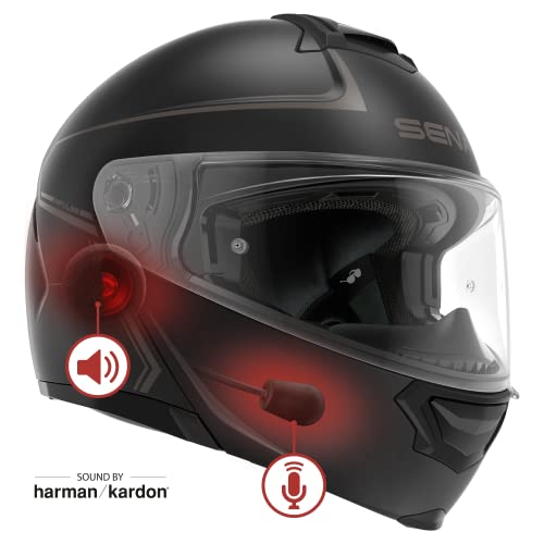 Impulse DOT Flip Up Modular Bluetooth Helmet w (Matte Black / Large)