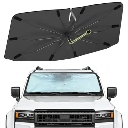 Windshield Sun Shade Umbrella for Toyota Land Cruiser250 2024 (Fit for Toyota Land Cruiser250 2024-2025)