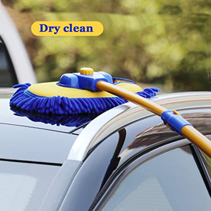 Car Wash Brush with Long Handle (Bue01)