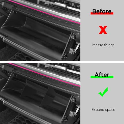Glove Box Divider for Hyundai Santa Fe 2026 2025 2024 (Glove Box Divider)