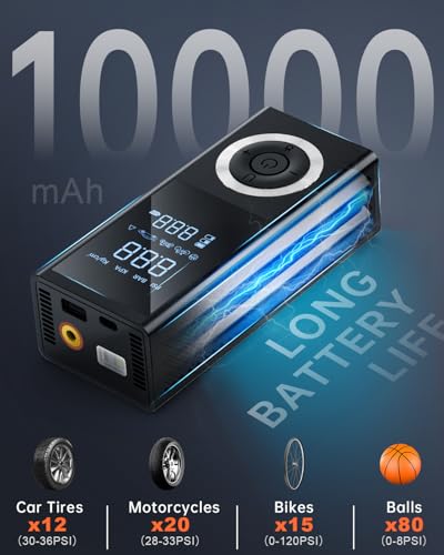 Portable Tire Inflator for Car