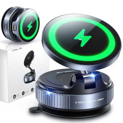 for MagSafe Car Mount Charger (Black)