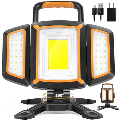 3000LM Rechargeable Work Light (Magnetic Stand)