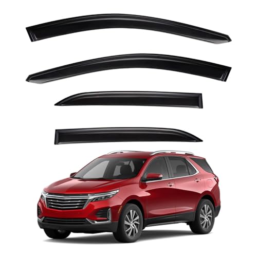 4pcs Window Visors Rain Guards for 2018 (2018-2024 Equinox)