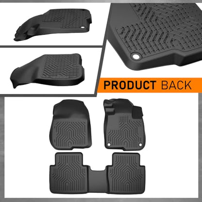 TPE Floor Mats Fit Honda CR (17-22|Fit Honda CR-V|3PCS)