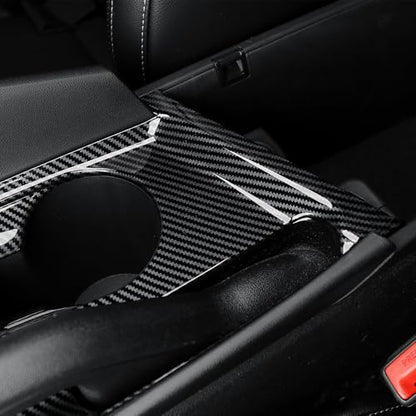 Car Console Organizer with Cup Holder Center Armrest Cup Holder Panel Cover Compatible with Hyundai Elantra N 2023