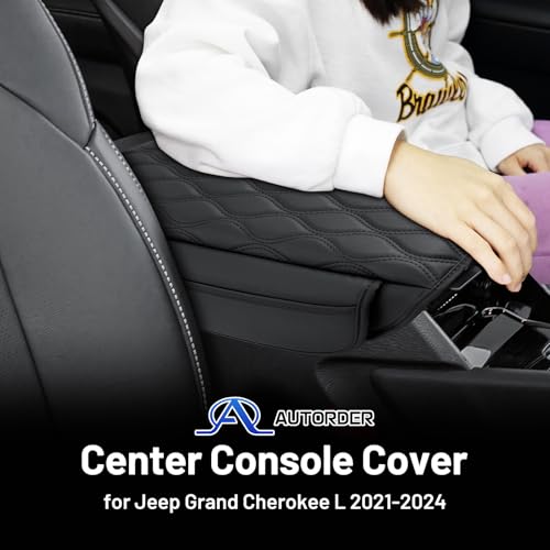 Center Console Cover for 2021 (21-26 Grand Cherokee L Armrest Cushion)