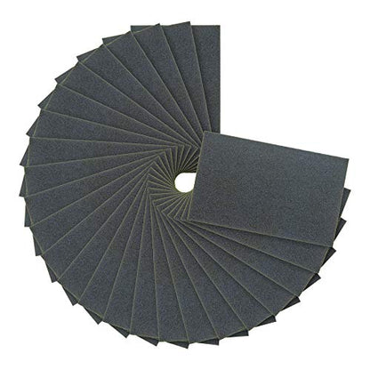 5-1/2" x 9" Wet or Dry Sandpaper Sheets, 120 Grit, Box of 15 (120-Grit)