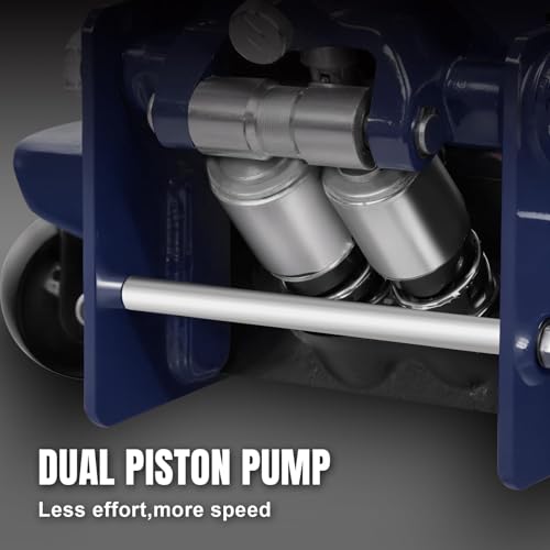 Ultra Low Profile 3 Ton Hydraulic Floor Jack (New Sapphire Blue / 3 Ton / 2026 New Model)