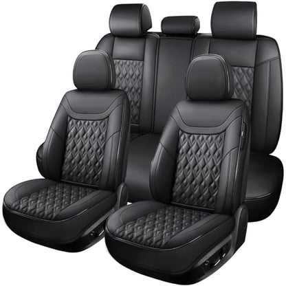 Seat Covers Car Seat Covers Full Set (Black / Full Set)