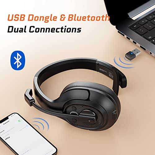 Trucker Bluetooth Headsets (Bluetooth Headset with USB Dongle)