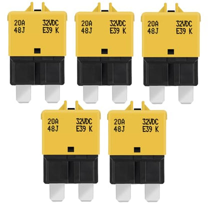 Circuit Breaker Fuse E39 (5 Pack / 20A)