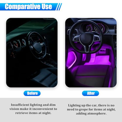 Car Interior LED Lights (Pink)