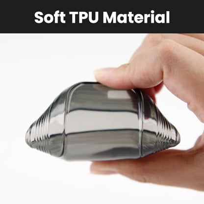 Clear TPU Key Fob Cover (Grey - 2 Pcs)